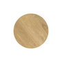 Voir la diapositive 3 : MAISON PAVANE Table ronde 4 personnes en bois clair naturel D105 cm-Liwa