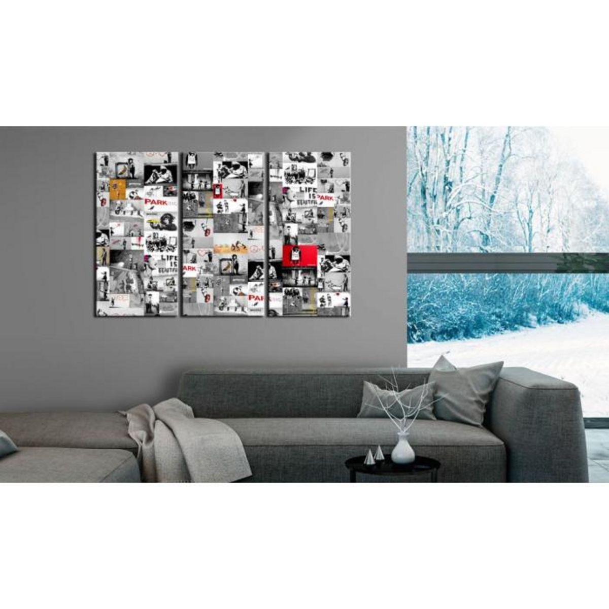 Paris Prix Tableau Imprimé  Street Art - Banksy III