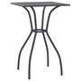 Voir la diapositive 2 : VIDAXL Table de jardin anthracite 50x50x72 cm treillis d'acier
