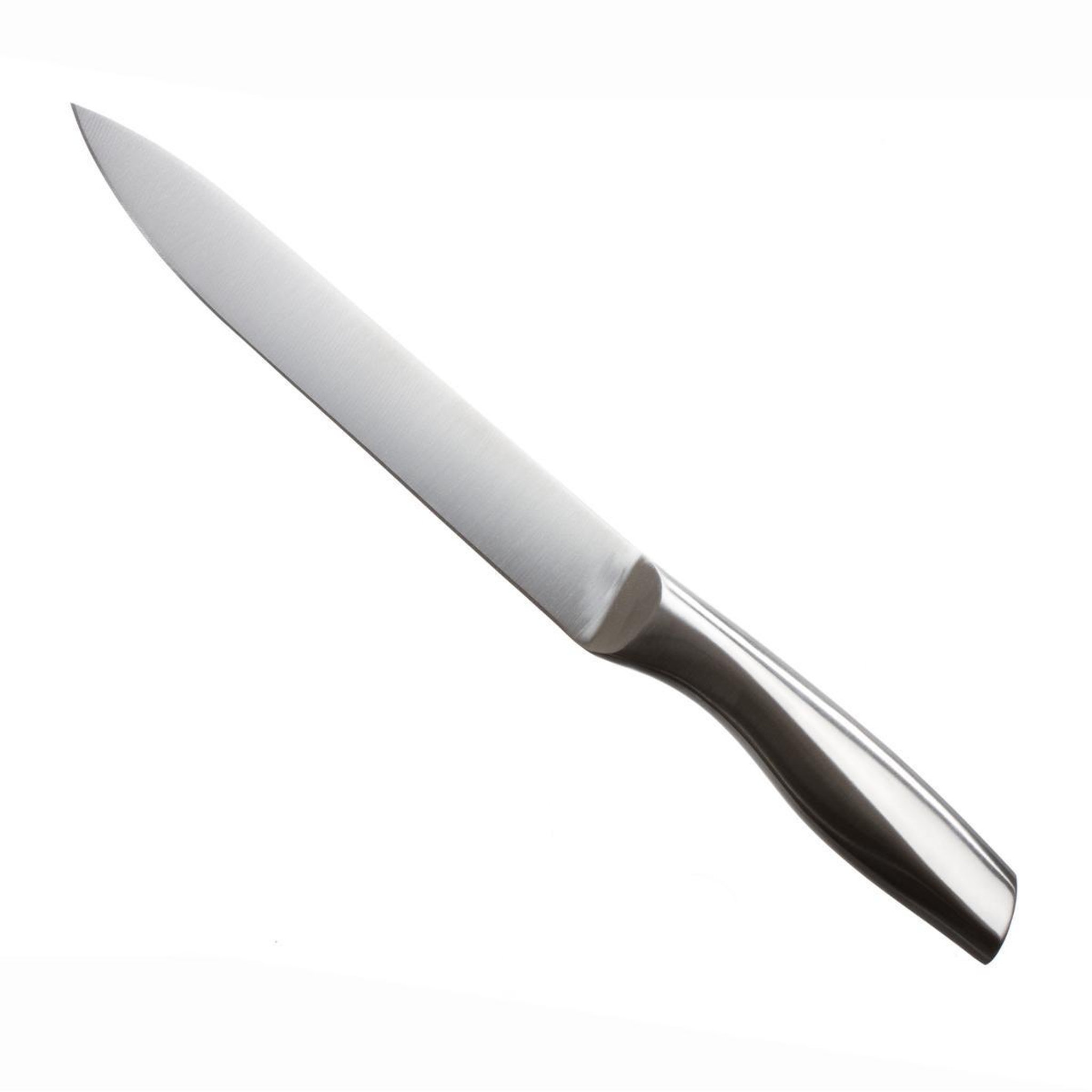 Voir la diapositive 2 : FIVE Couteau à trancher inox forgé 34cm gris
