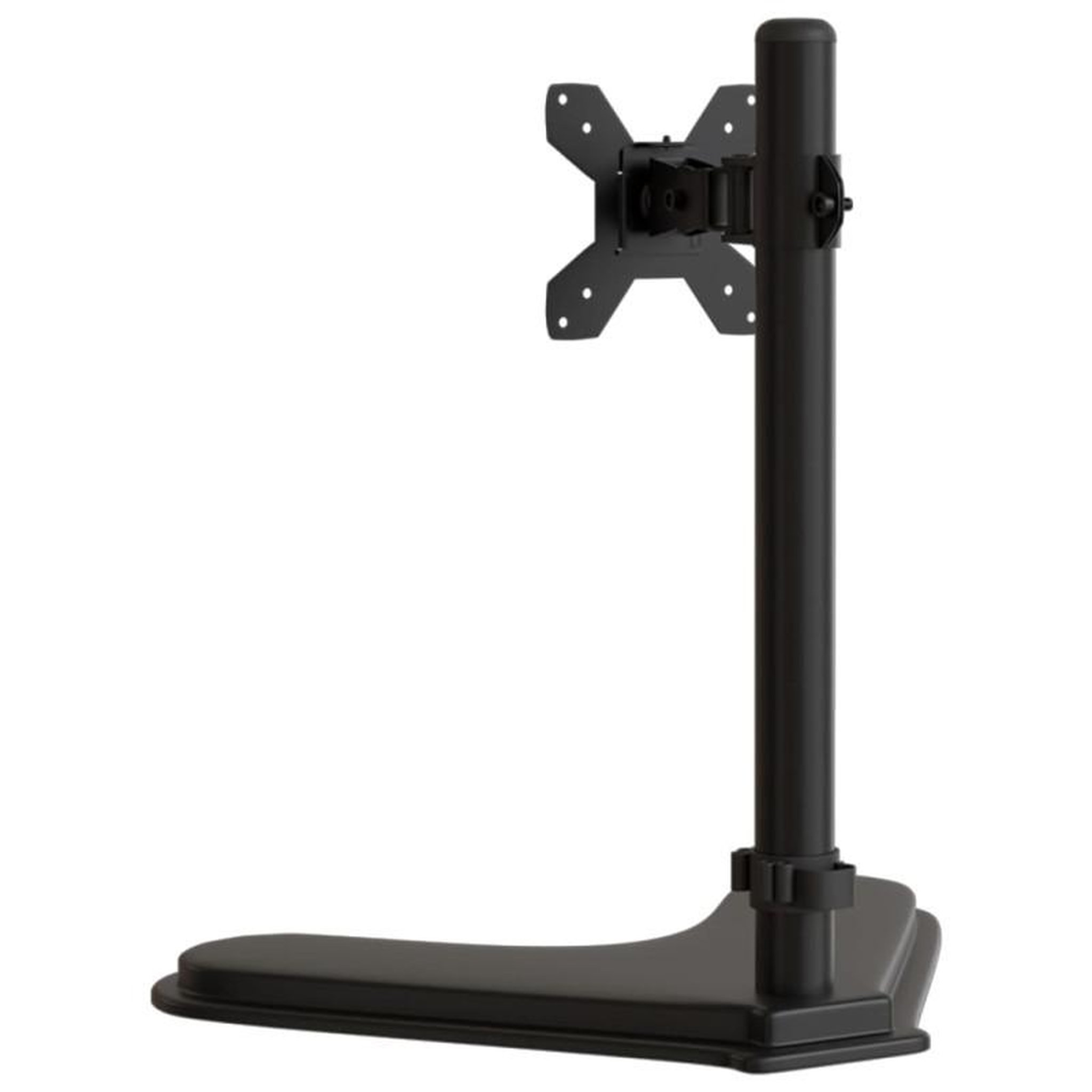 Voir la diapositive 6 : VIDAXL Support de moniteur noir acier VESA 75 100 mm