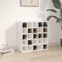 Voir la diapositive 1 : VIDAXL Armoire a vin Blanc 56x25x56 cm Bois de pin massif