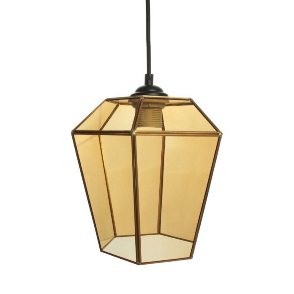 Paris Prix Lampe Suspension Déco  Terias  26cm Orange