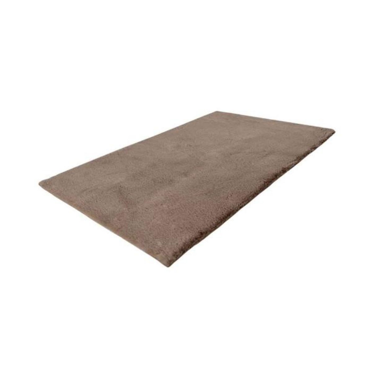 Paris Prix Tapis de Bain Fait à la Main  Rabbit  Beige Foncé