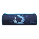Bagtrotter BAGTROTTER Trousse scolaire ronde La Reine Des Neiges / Frozen Bleue Cheval