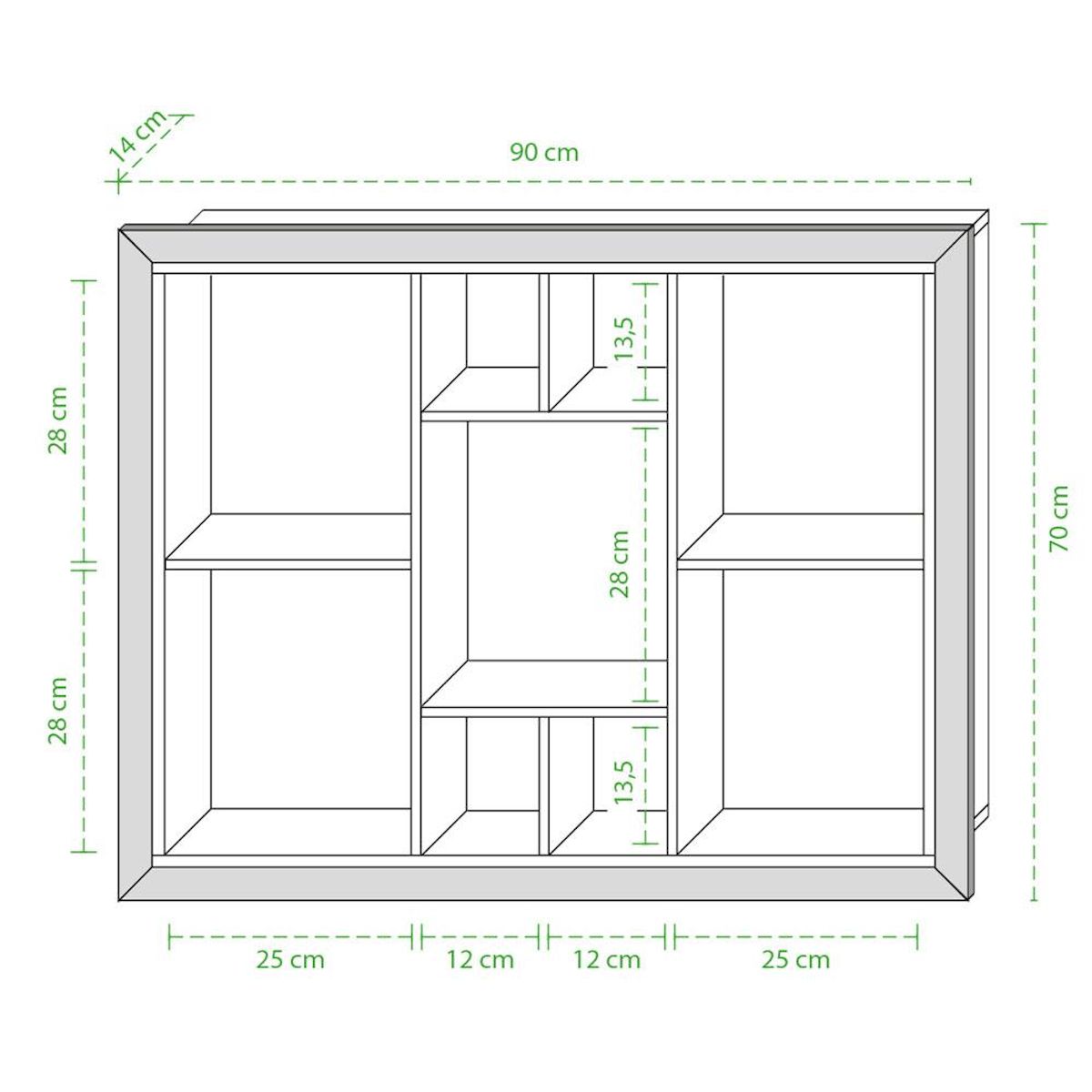 INTERLINK Vitrine de collection QUARIUM