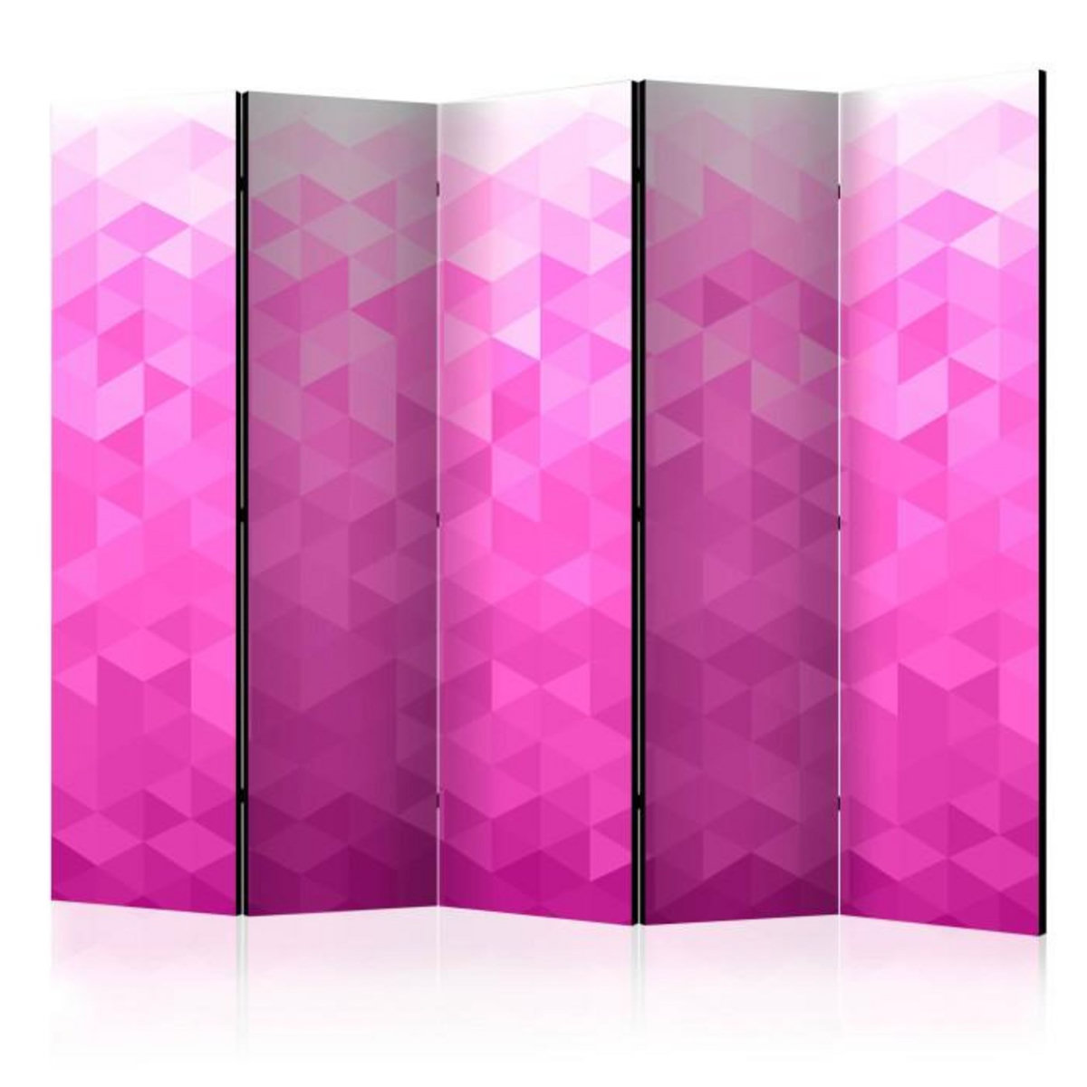 Paris Prix Paravent 5 Volets  PInk Pixel  172x225cm