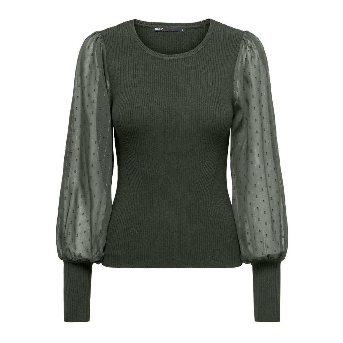 Only T Shirt Manches  ongues  Femme Only Jasmine
