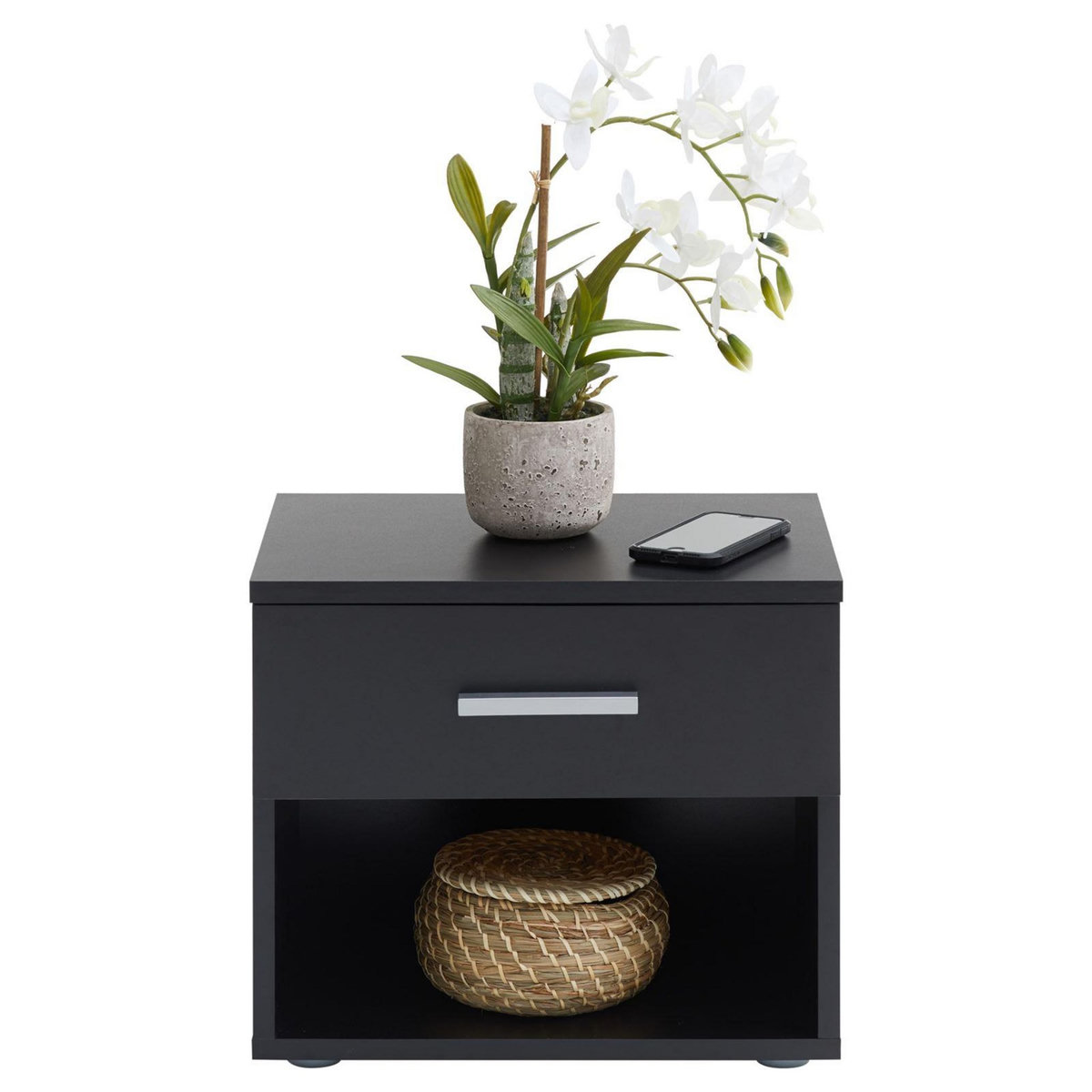 IDIMEX Table de chevet MAEL, en mélaminé