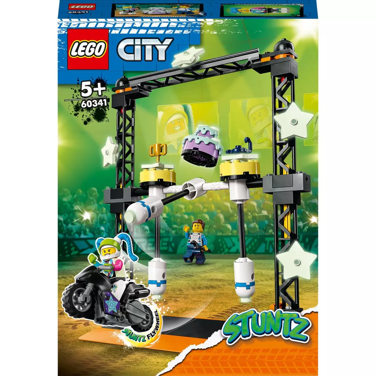 LEGO City Stuntz 60341 Le Défi de Cascade : Les Balanciers