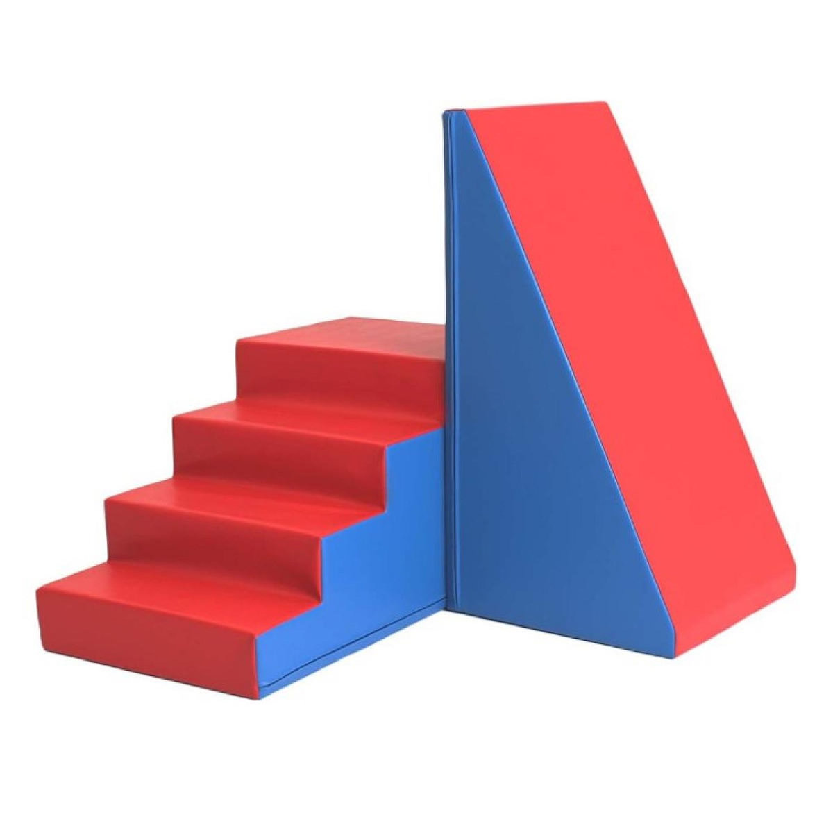 IGLU Ensemble escalier pente bleu-rouge