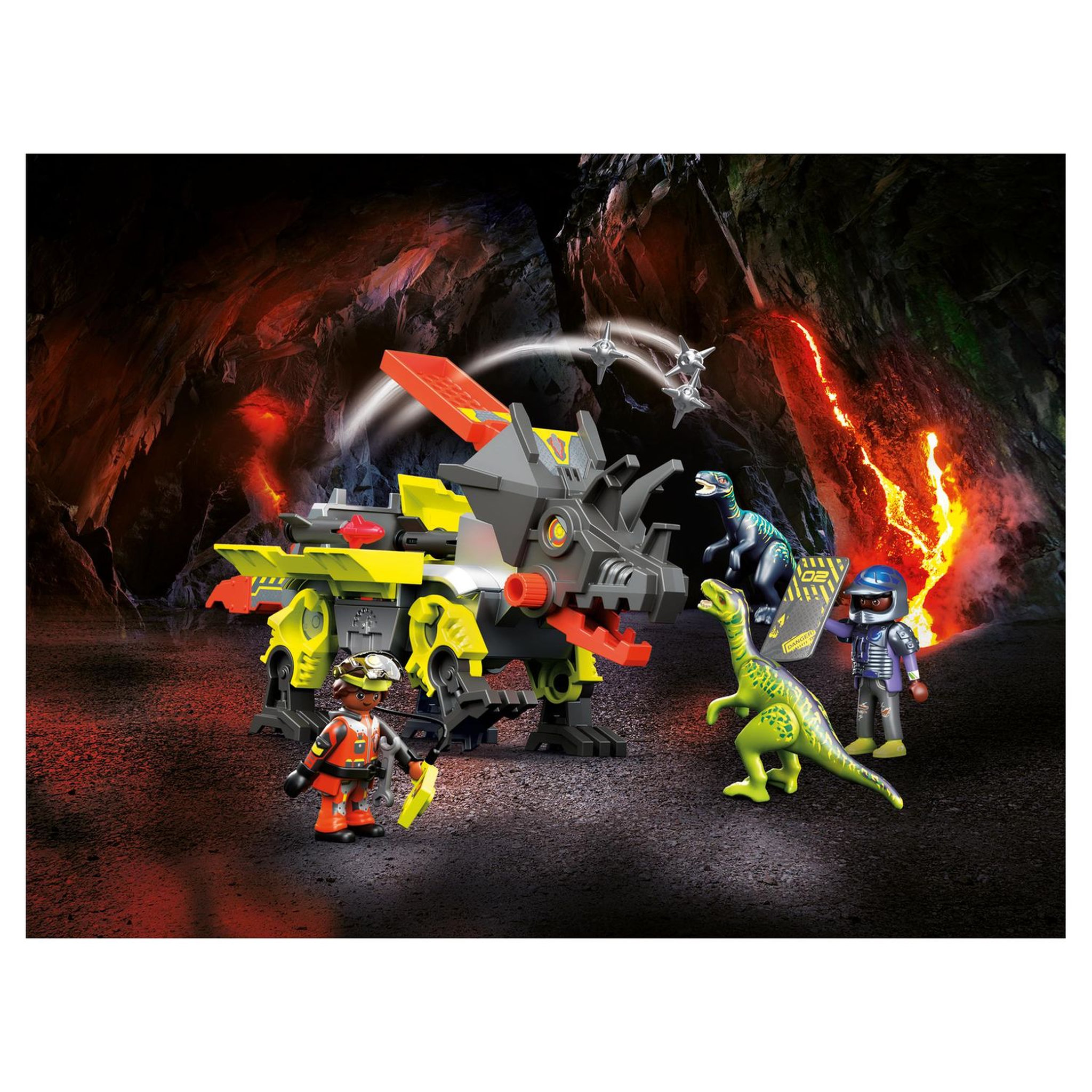 Voir la diapositive 4 : PLAYMOBIL 70928 Robo-Dino de combat