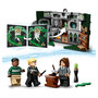 Voir la diapositive 6 : LEGO Harry Potter 76410 - Le blason de la maison Serpentard Jouet Château de Poudlard ou Décoration Murale à Collectionner avec Minifigurine de Draco Malfoy