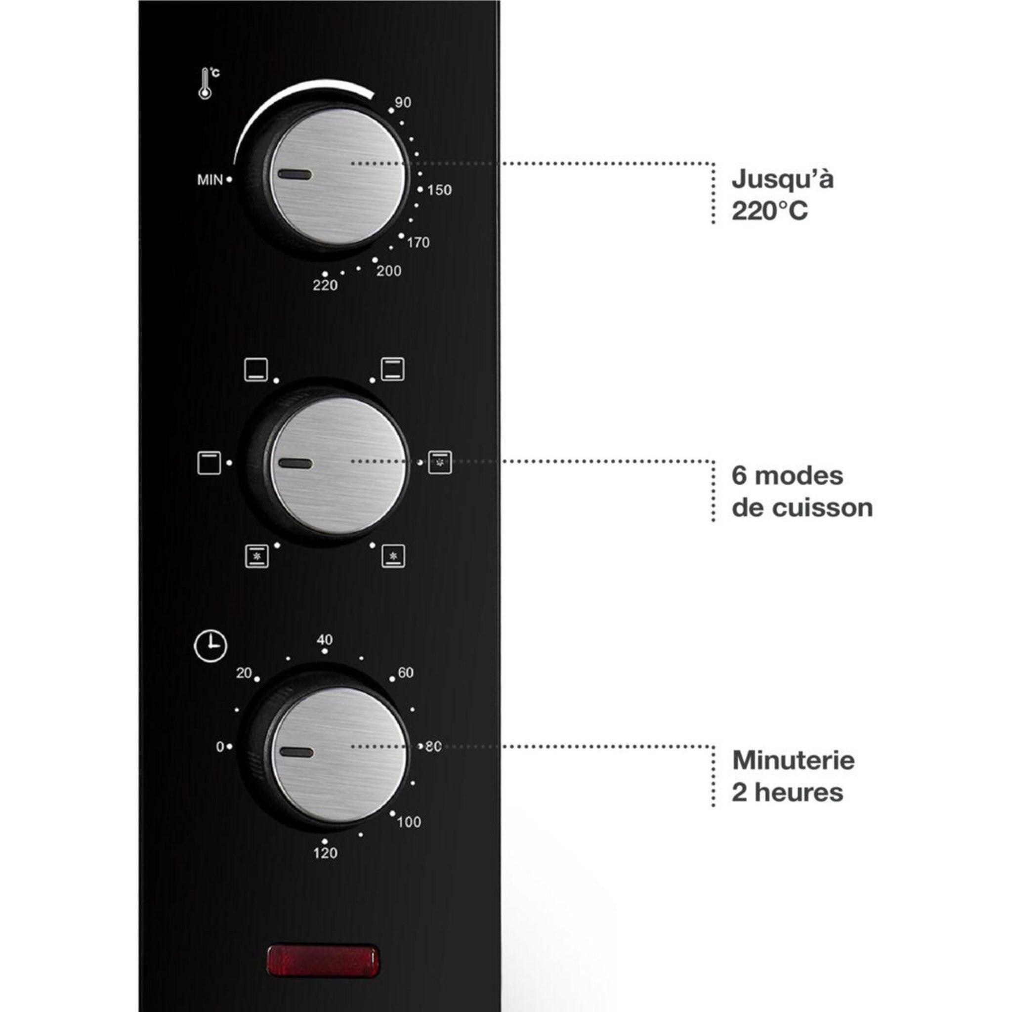 Voir la diapositive 4 : ESSENTIEL B Mini four efp391 39l