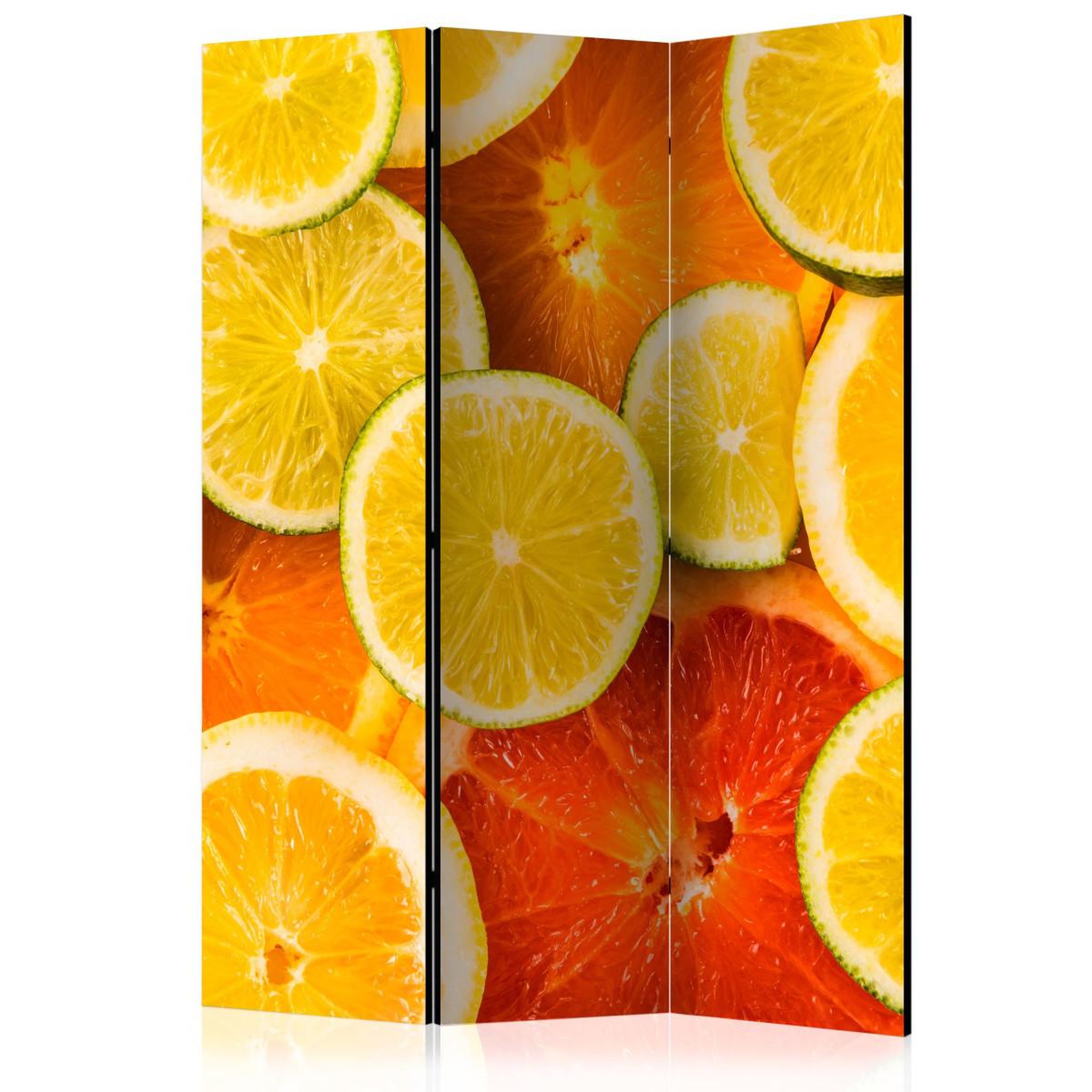 Paris Prix Paravent 3 volets  citrus fruits  135x172cm