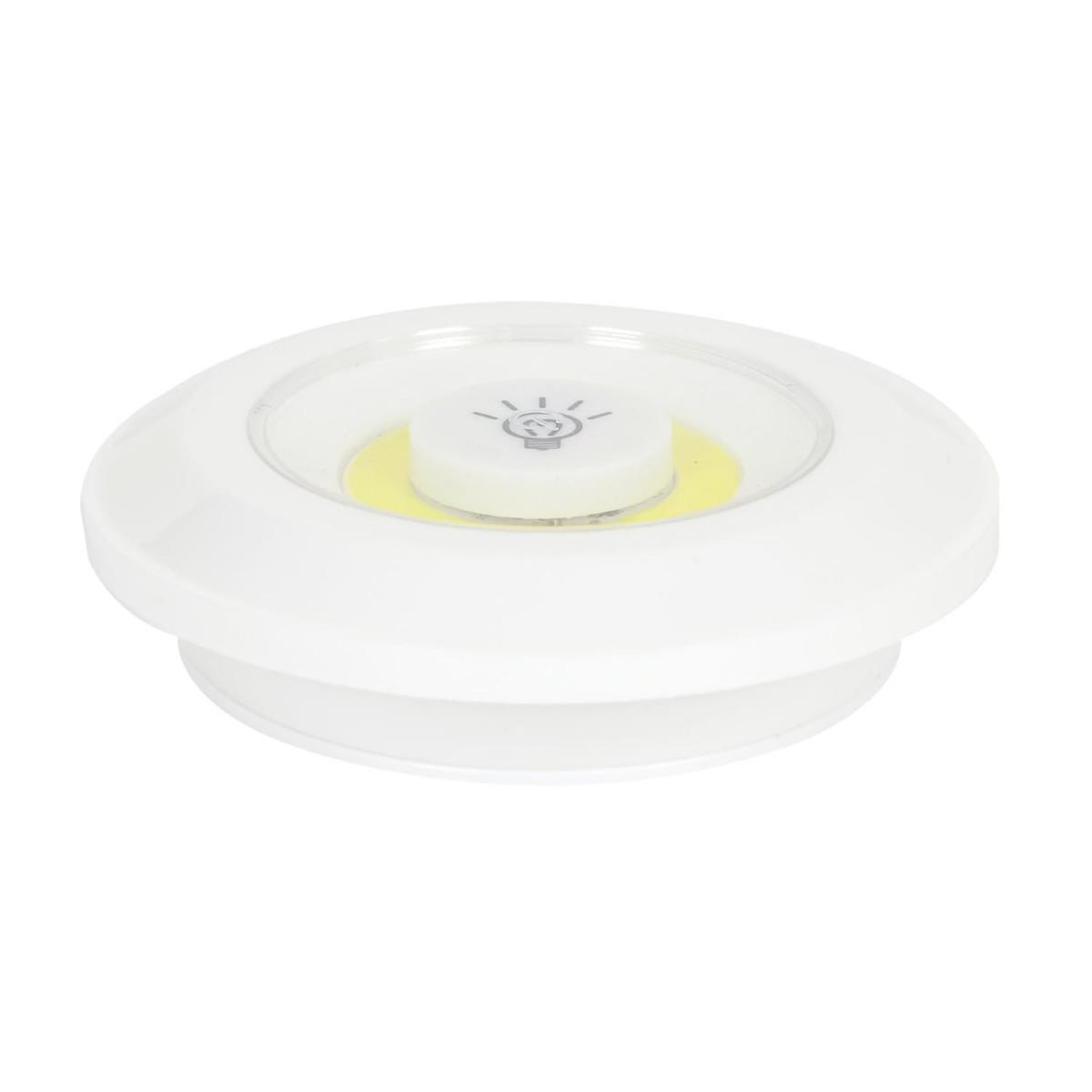 Voir la diapositive 2 : Je cherche une idee Lot de 2 Lampes Led  Télécommande  9cm Blanc