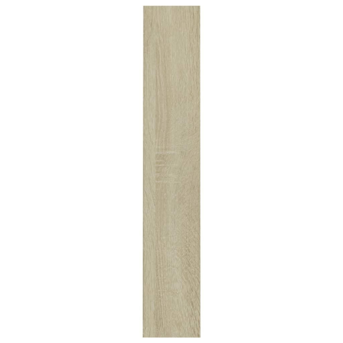 VIDAXL Armoires a CD 2 pcs Chene sonoma 21x16x93,5cm Bois d'ingenierie