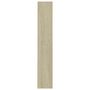 Voir la diapositive 5 : VIDAXL Armoires a CD 2 pcs Chene sonoma 21x16x93,5cm Bois d'ingenierie