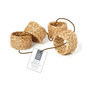 Voir la diapositive 2 : Paris Prix Lot de 4 Ronds de Serviette  Jute  4cm Naturel