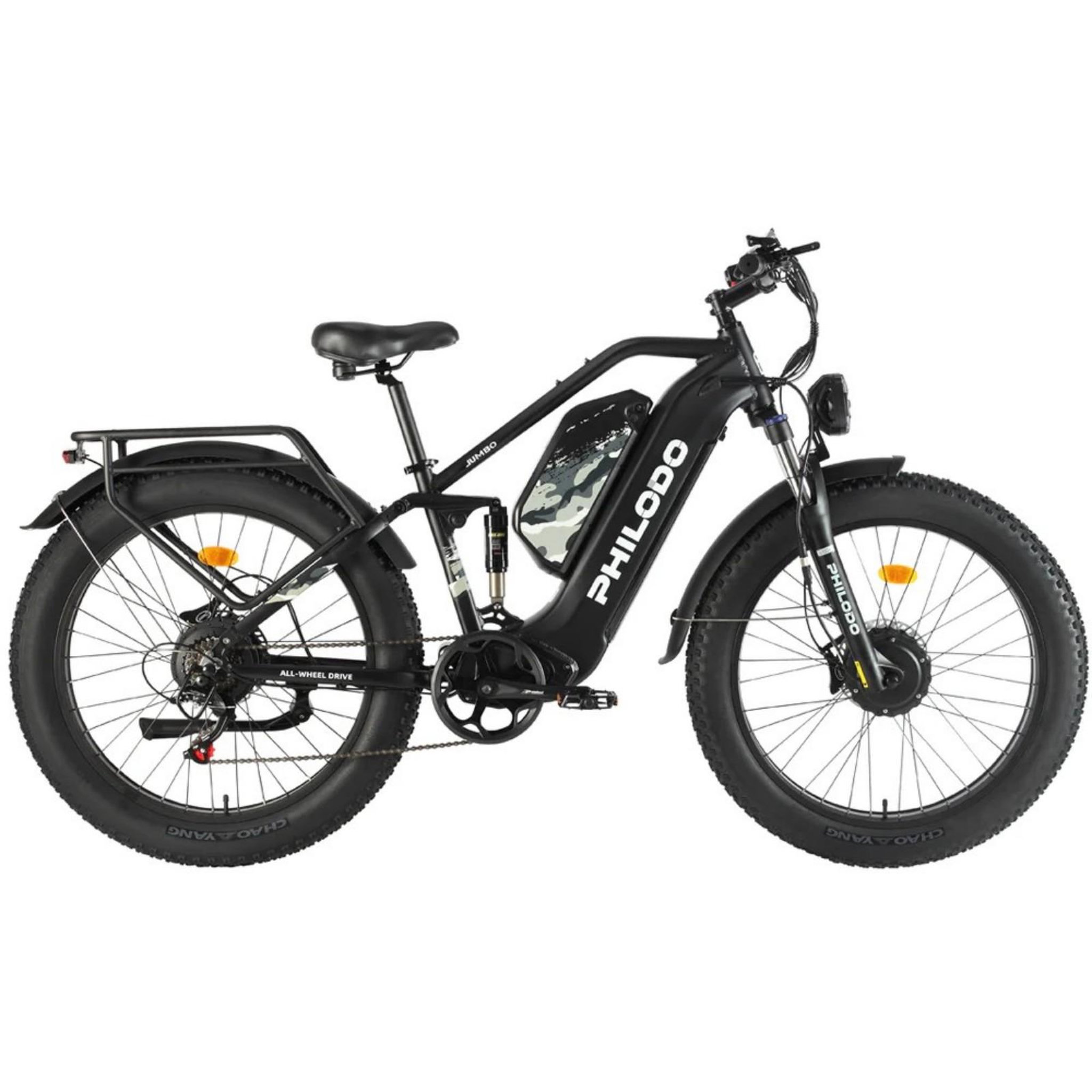 Voir la diapositive 1 : PHILODO Vélo électrique philodo jumbo à double batterie