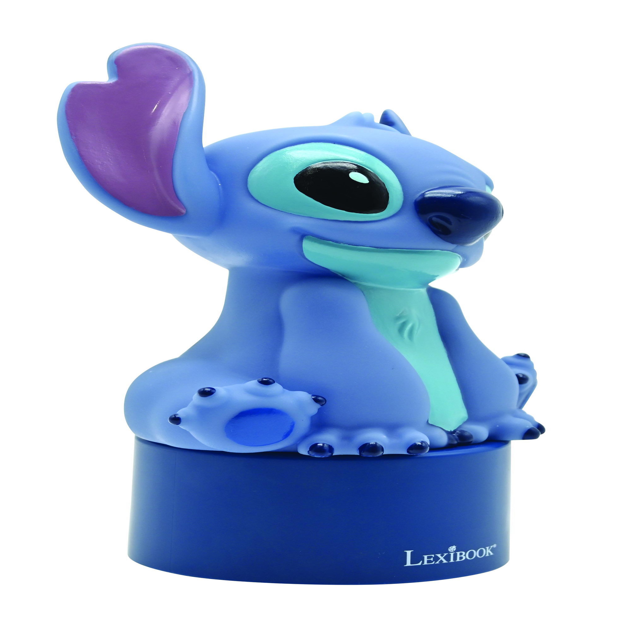 Voir la diapositive 2 : Lexibook Enceinte veilleuse Stitch