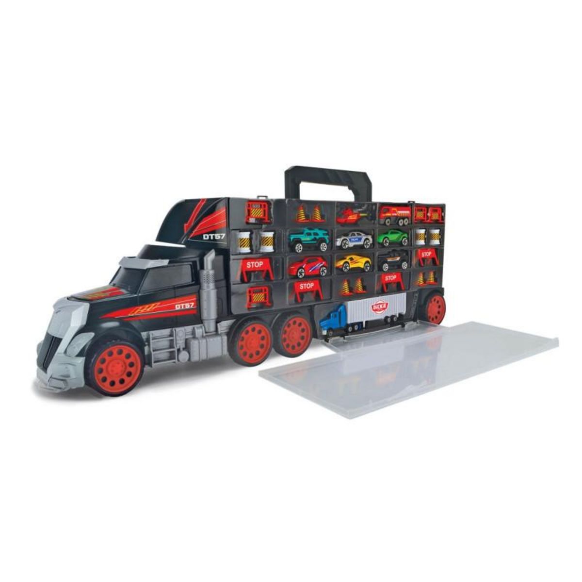 Dickie Dickie Truck/Storage Case with Cars 203749023