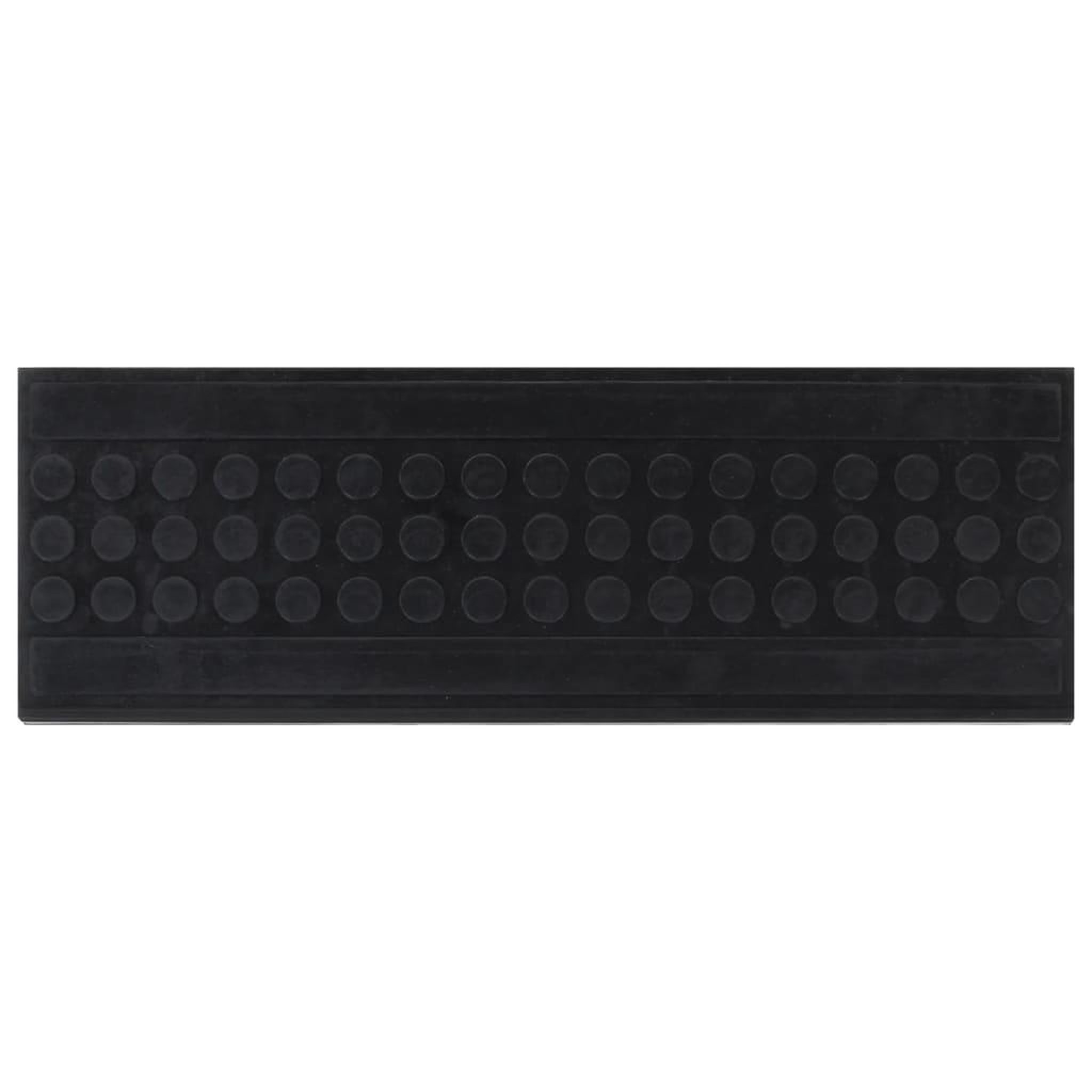 Voir la diapositive 2 : VIDAXL Marches d'escalier 10 pcs 25x75 cm caoutchouc