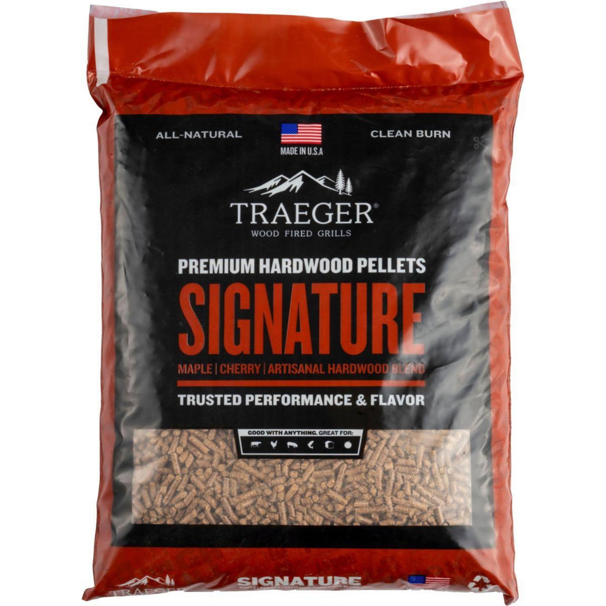 TRAEGER Pellets PEL346 Pellets SIGNATURE BLEND