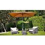 Voir la diapositive 1 : GIvex Parasol droit - Taupe - 2x3m - TILT