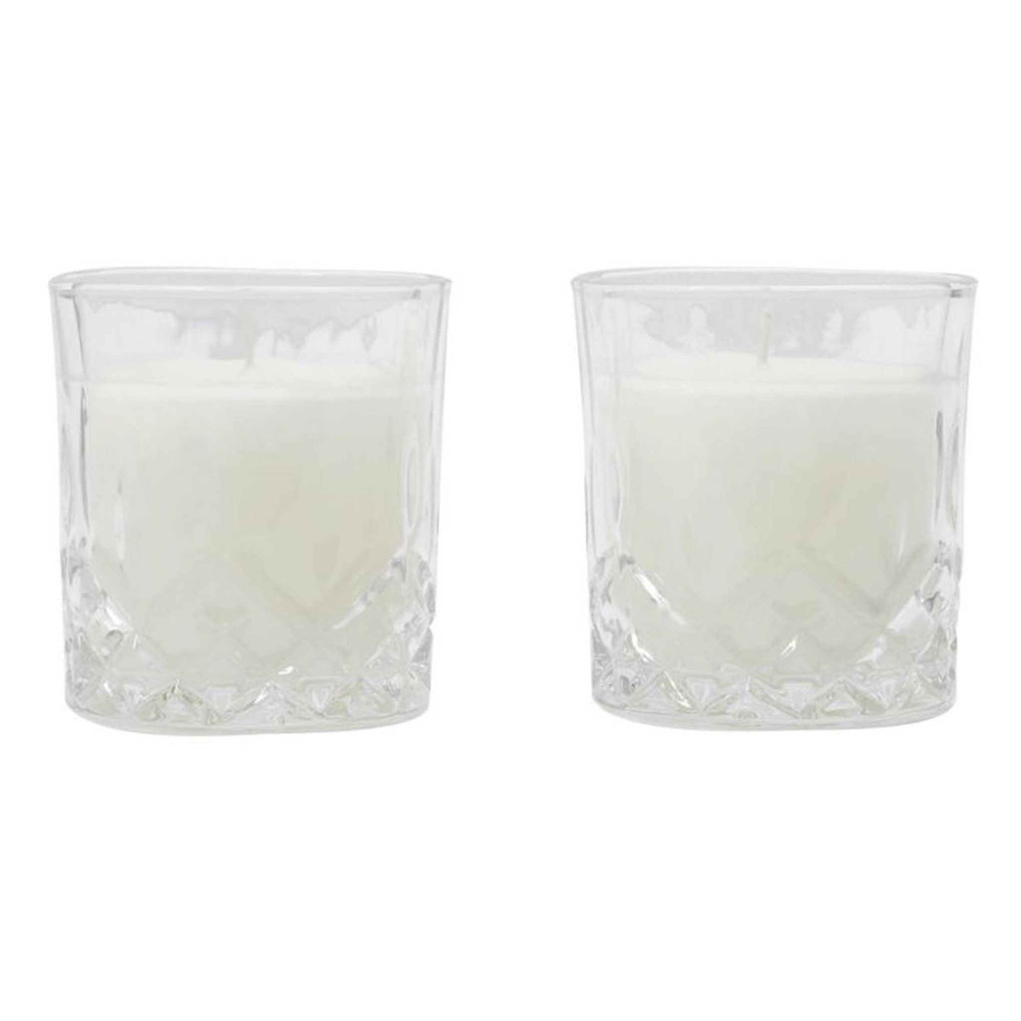 Voir la diapositive 1 : The Home Deco Factory Lot de 2 bougies parfumées  coffret  150g ambre
