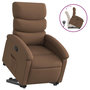 Voir la diapositive 2 : VIDAXL Fauteuil inclinable Marron Tissu
