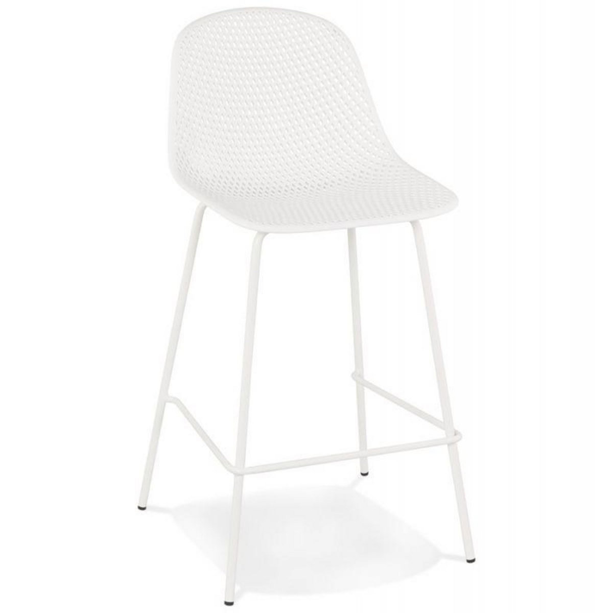Paris Prix Tabouret de Bar Design  Braddock  96cm Blanc
