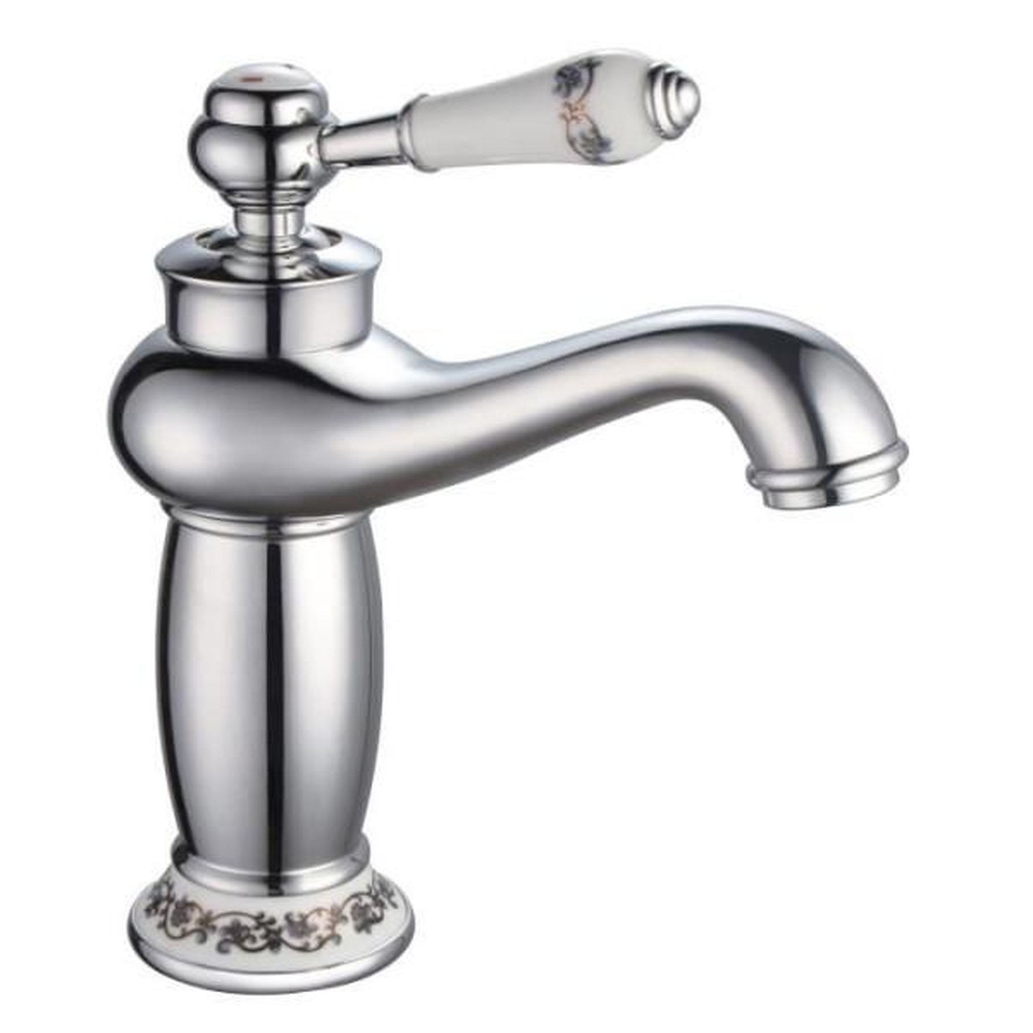 ROUSSEAU Mitigeur lavabo rousseau marple chromé - cartouche céramique ø 3,5 cm - aérateur réducteur de débit