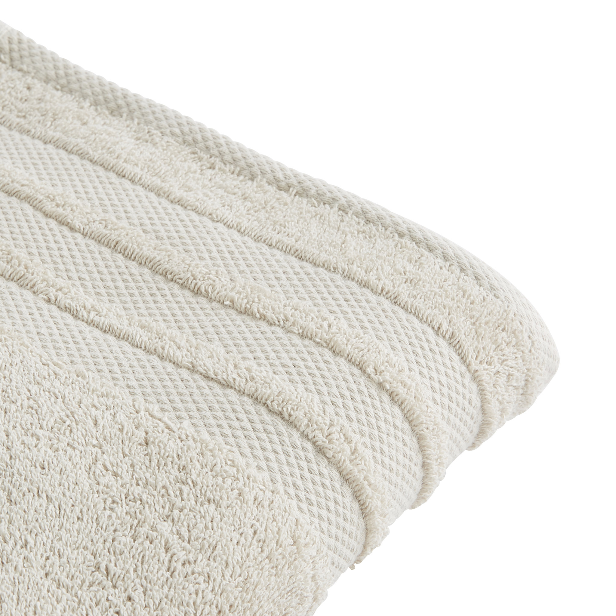 Voir la diapositive 2 : ACTUEL Serviette invité unie en coton 500 g/m²