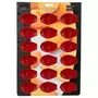  Moule 18 Madeleines Silicone  Silipro  32cm Rouge