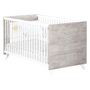 Voir la diapositive 1 : BABY PRICE  Lit bébé évolutif Little Big Bed 140x70cm SCANDI coloris gris 