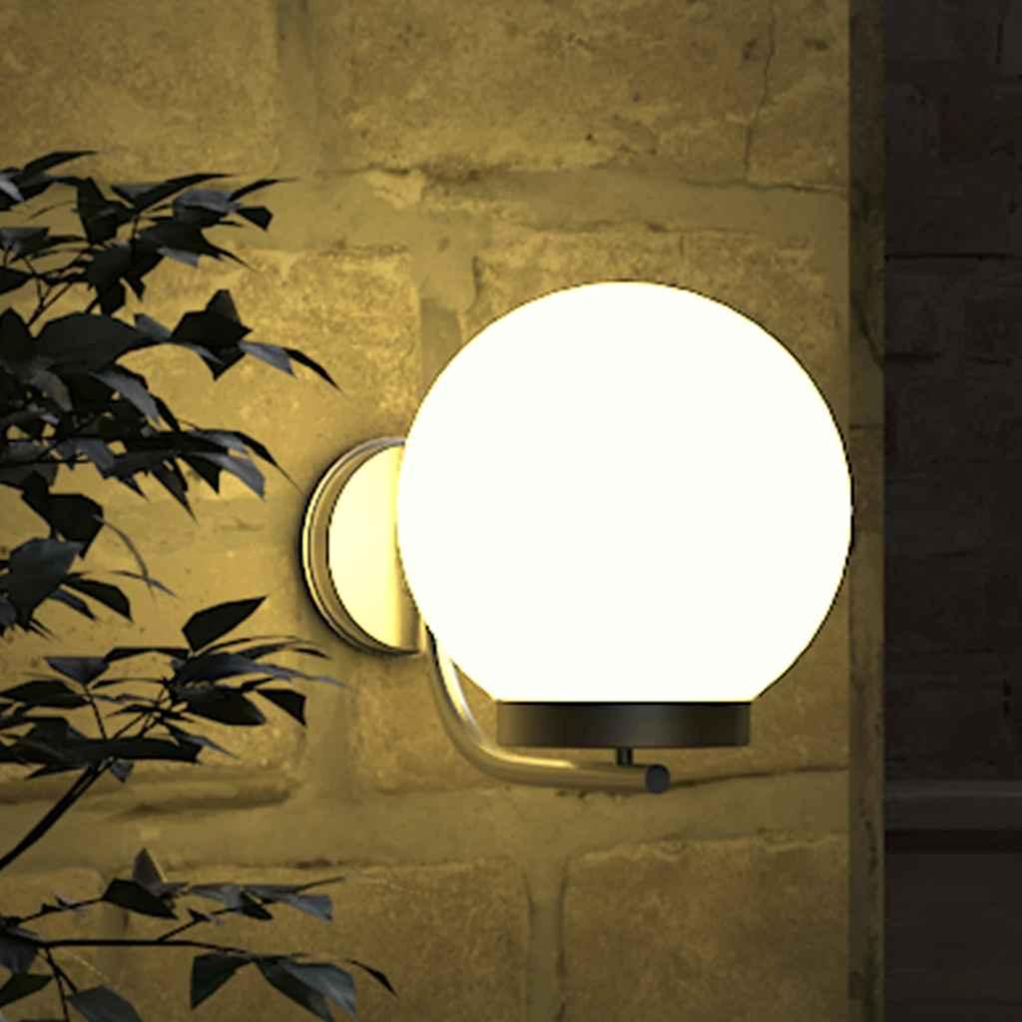 Voir la diapositive 3 : VIDAXL Lampe murale de jardin 32 cm