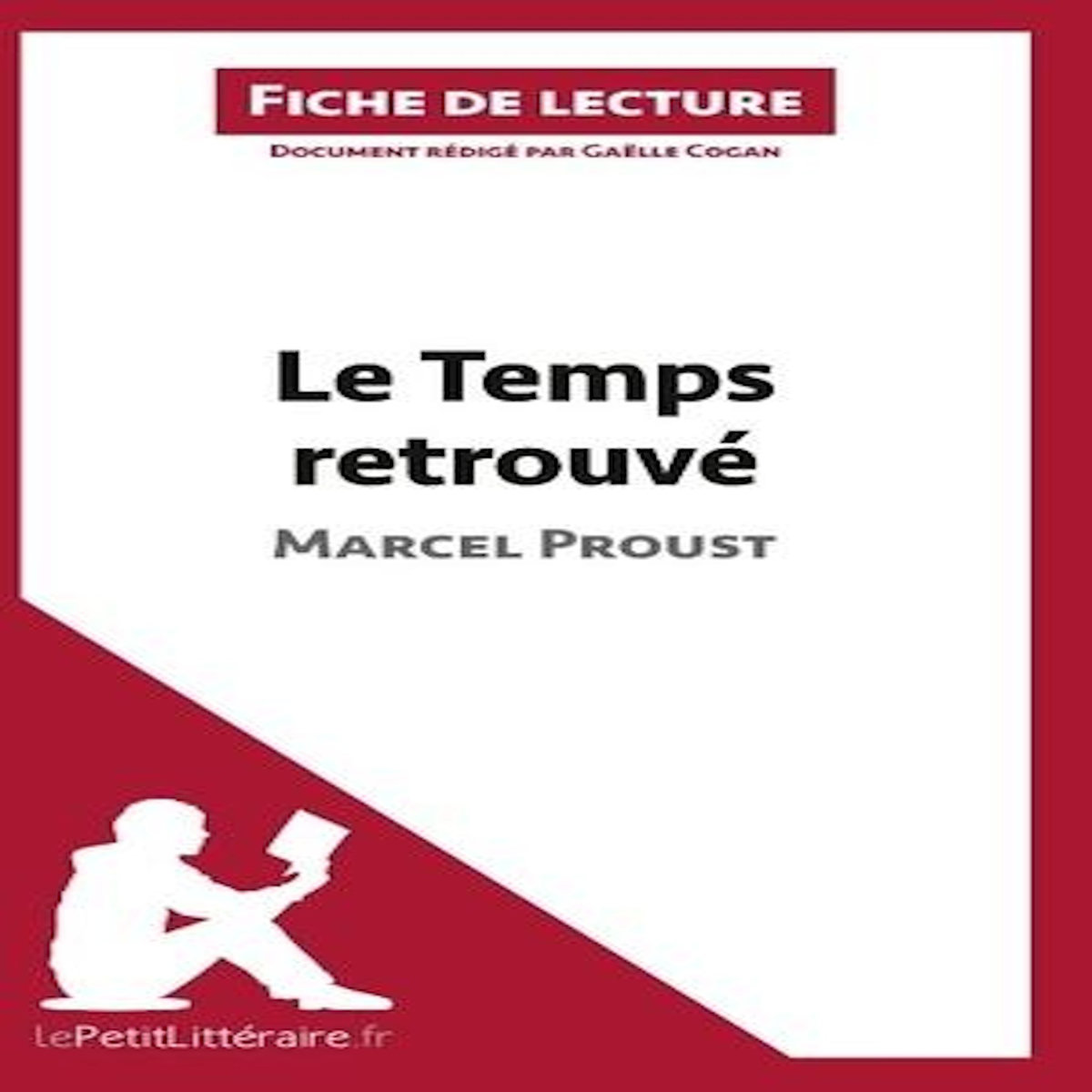 LE TEMPS RETROUVE DE MARCEL PROUST. FICHE DE LECTURE, Cogan Gaëlle