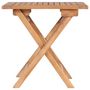 Voir la diapositive 2 : VIDAXL Table pliable de jardin 45x45x45 cm Bois de teck solide