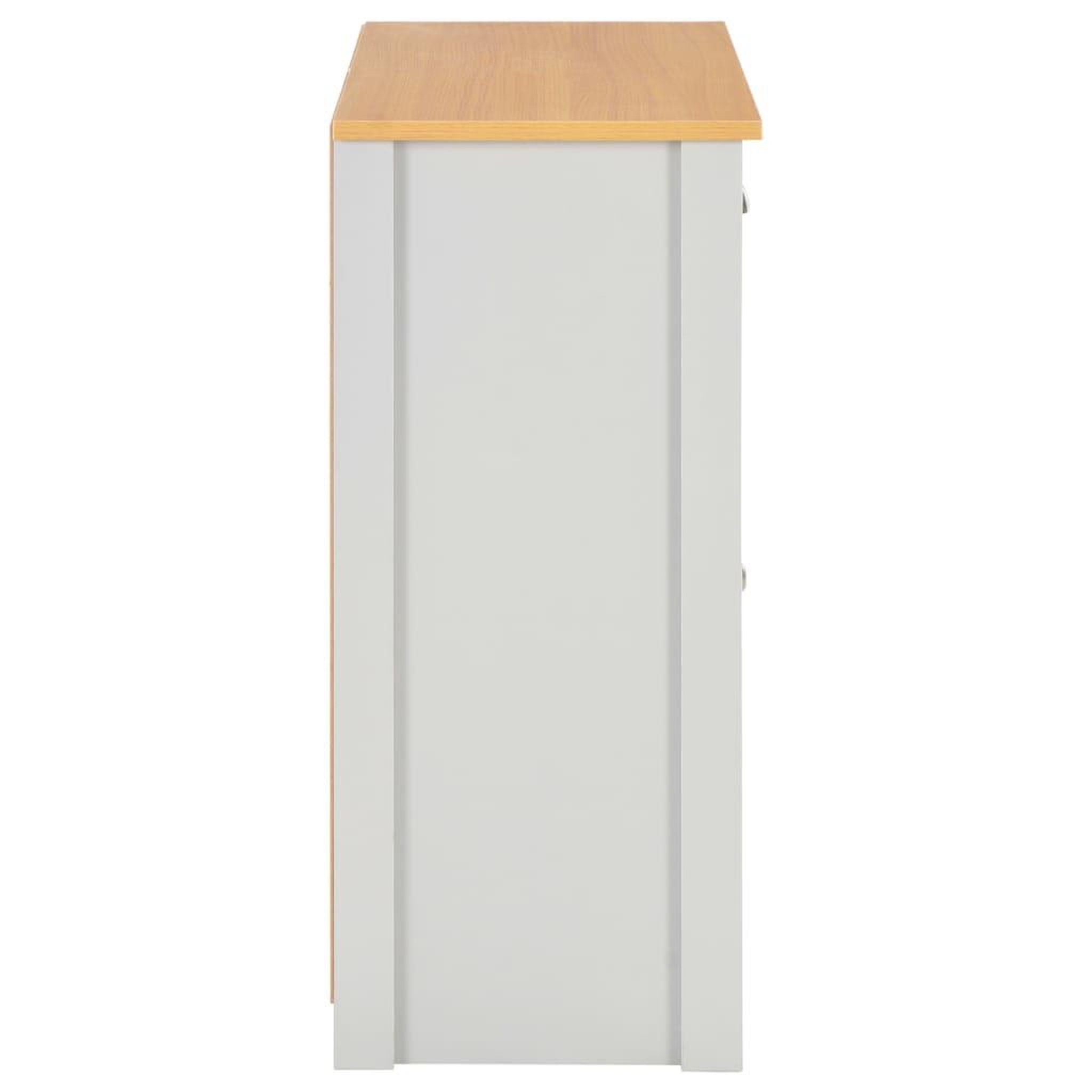 Voir la diapositive 5 : VIDAXL Buffet Gris 79x35x81 cm