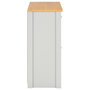 Voir la diapositive 5 : VIDAXL Buffet Gris 79x35x81 cm