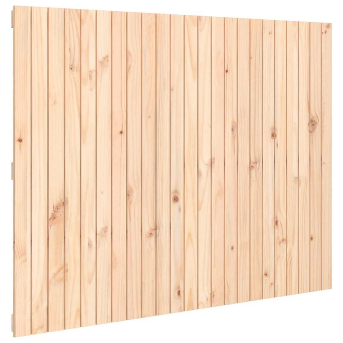 VIDAXL Tete de lit murale 146,5x3x110 cm Bois massif de pin