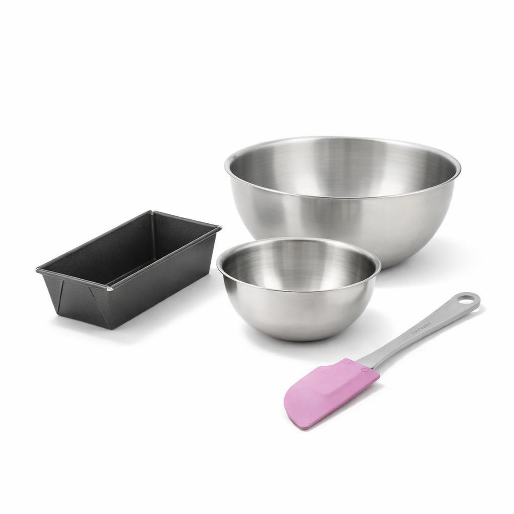 ZENKER Set de 4 ustensiles de pâtisserie moule à gâteaux bol et spatule spécial mini spécial mini zenker  spécial mini