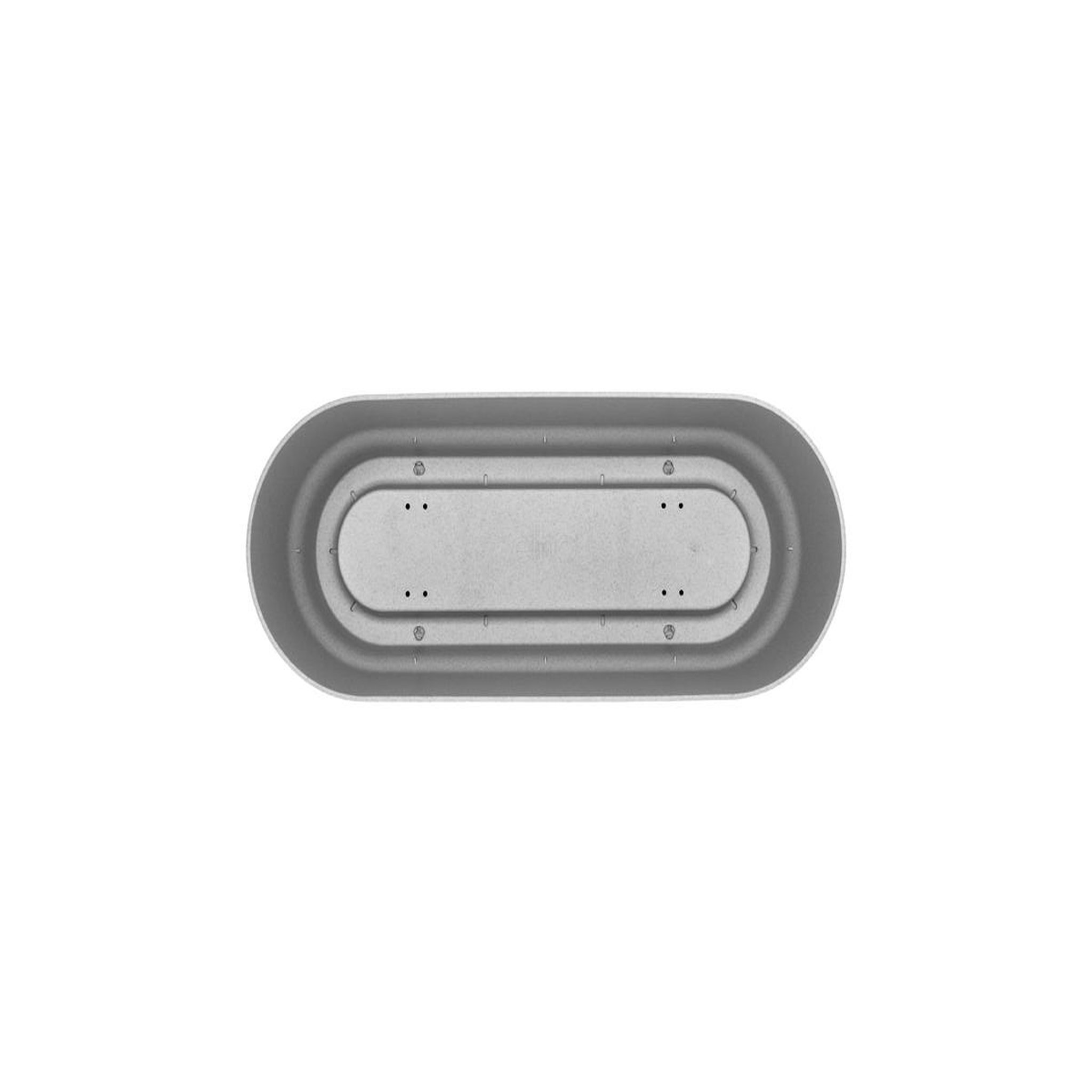 Voir la diapositive 3 : ELHO Balconnière Greenville Long 49 x 19,8 x 18,4 cm - Gris béton - Elho