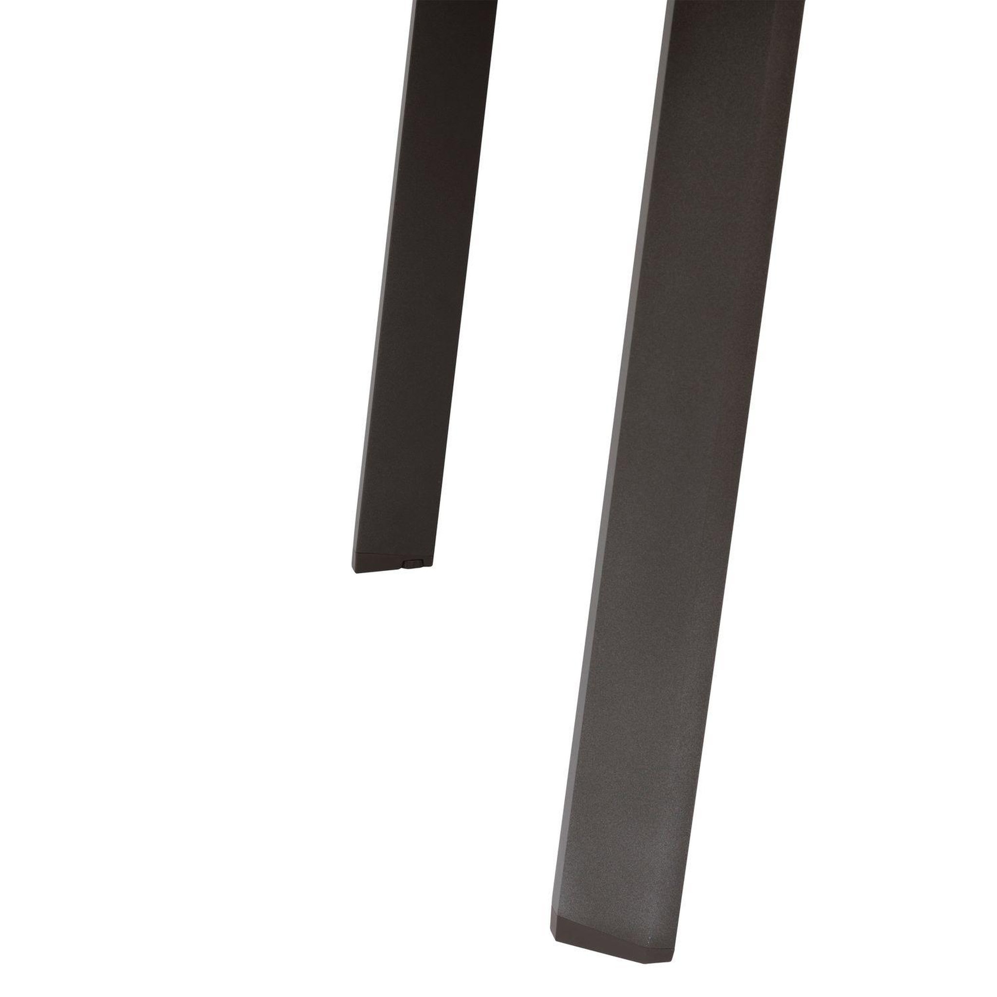 Voir la diapositive 6 : HESPERIDE Table de jardin extensible Pavane en aluminium