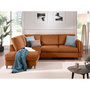 Voir la diapositive 2 : LISA DESIGN Brooke - canapé d'angle gauche - convertible - 5 places - en velours