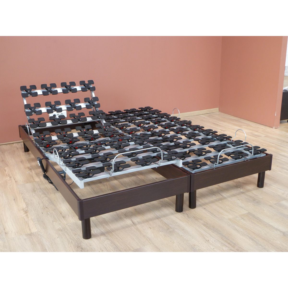 Lit relaxation électrique TPR 100% Latex 3D respirant  180x200 cm  MARIA