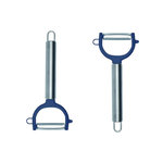 Fackelmann Ensemble de 2 Rasoirs à légumes éplucheur à légumes 17 cm Fackelmann Elemental