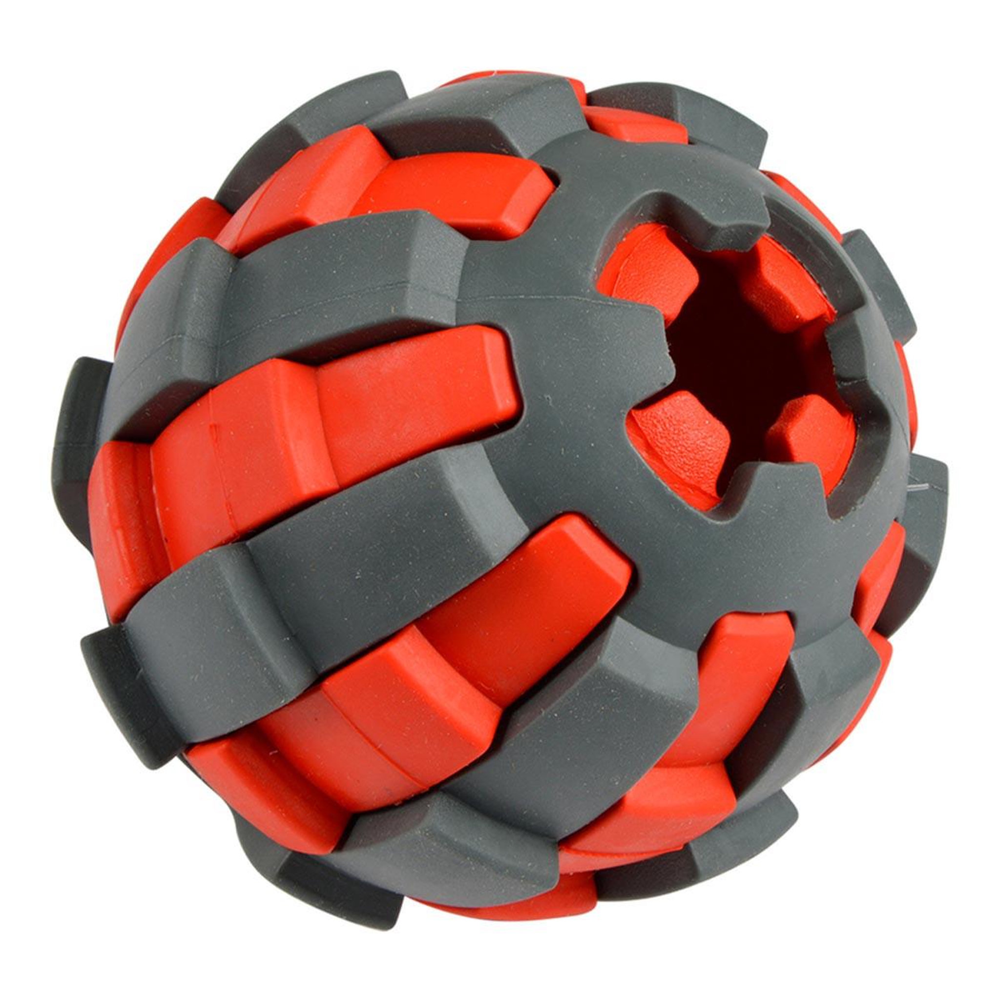 LOVE STORY Jouet pour chien distributeur  balle  7cm rouge