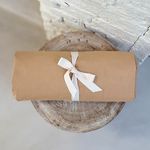 Petit Béguin Drap housse enfant caramel 90 x 190 cm. Coloris disponibles : Marron